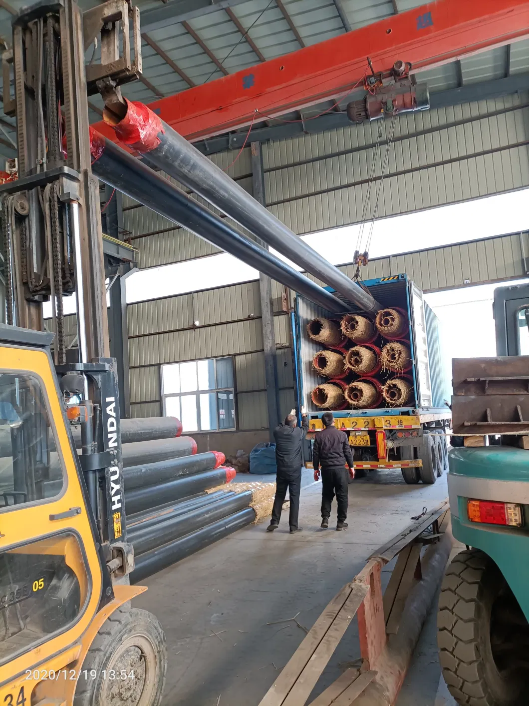 Steel Jacket Glass Wool Steam Pipe Insulation Insulated High Temperature Heat Resistant Steel Pipe