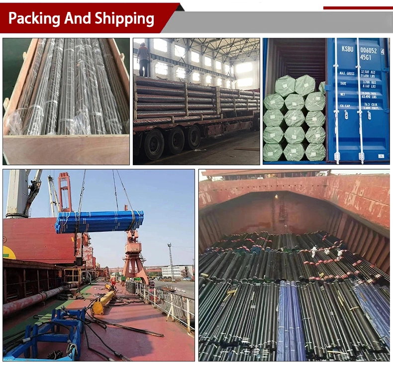 Hot Sell ASTM A283 T91 P91 4130 42CrMo 15CrMo Alloy Carbon Steel Pipe St37 C45 A106 Gr. B A53 20# 45# Q355b Seamless Steel Tube