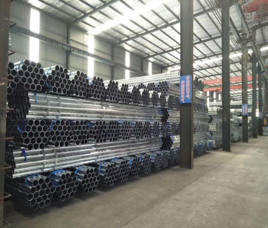 Hot Dipped Gi Round/Square Steel Tubing SGCC, Sgch, G550, Dx51d, Dx52D, Dx53D Pre Galvanized Steel/Aluminum/Carbon/Alloy Tube