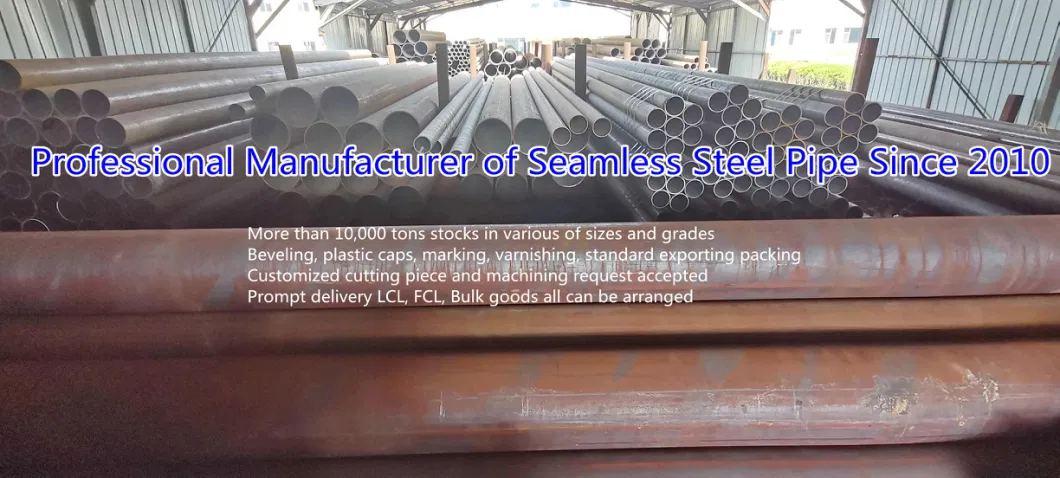 Best Price Per Ton Kg Stockist ASME B36.10m ASTM A106 Gr. B Mild Seamless Carbon Steel Pipe