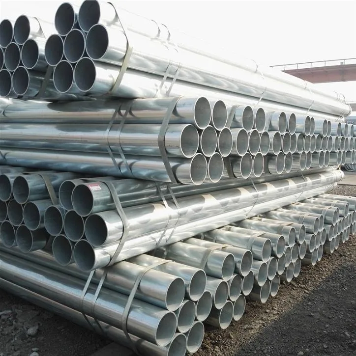 Galvanized Round Steel Pipe/Tube High Quality Q235 Q345 4inch Hot DIP Gi for Handrail