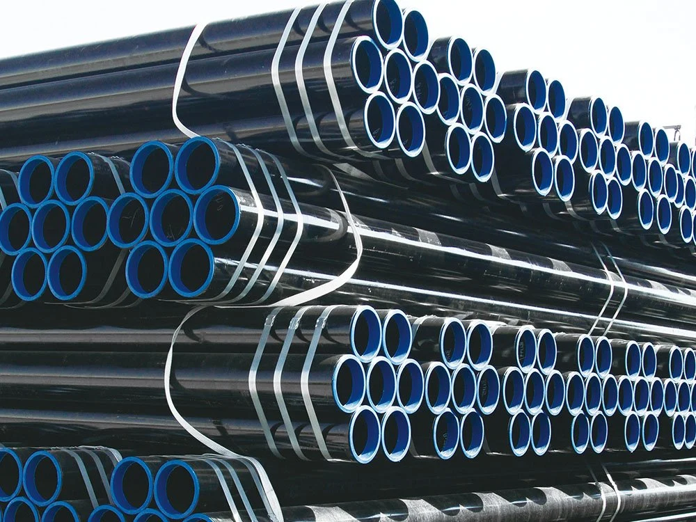 Ruissa Standard GOST 8732-78 API 5L ASTM A106 A53 Grad B Round Black Carbon Seamless Steel Pipe