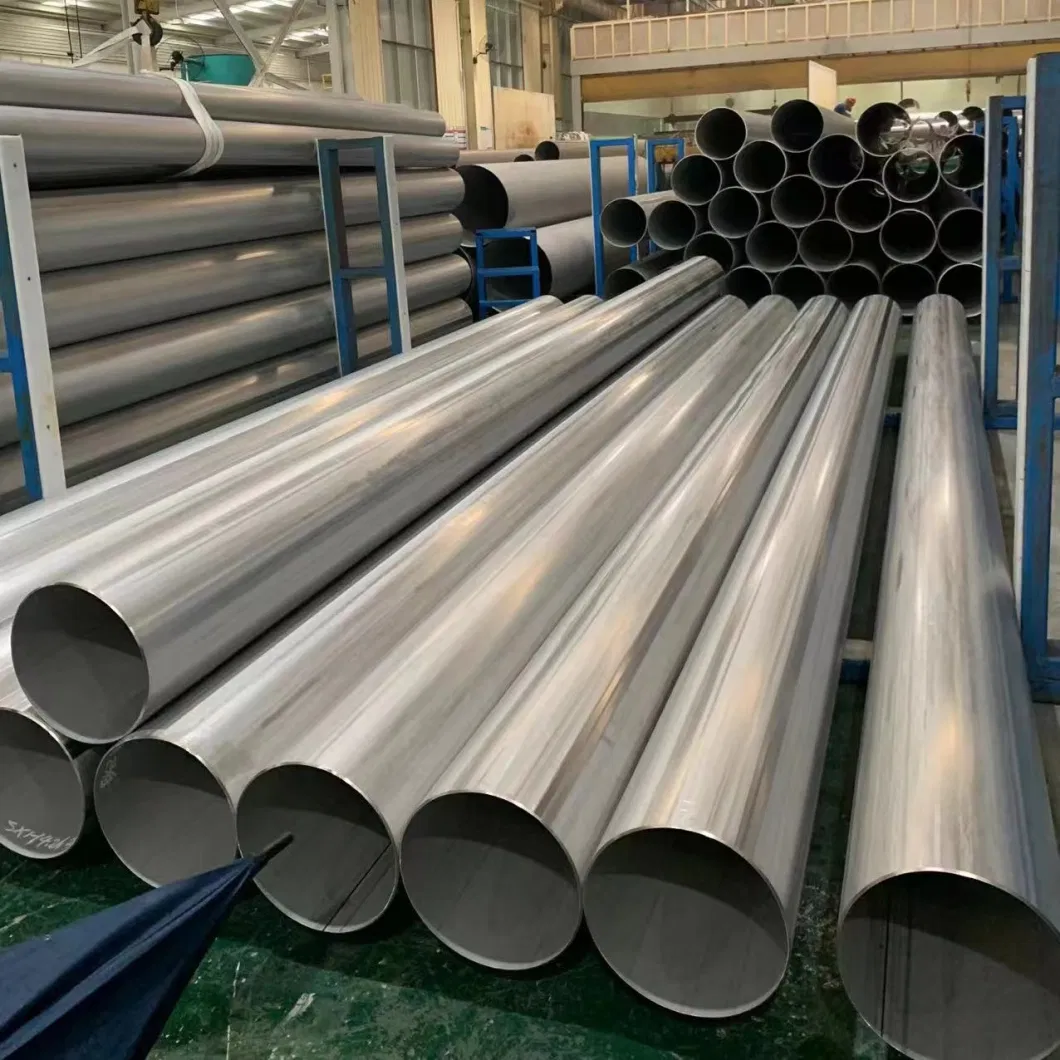 Large Stock Hot Rolled Cold Drawn China Supplier Seamless Stainless Steel 304 316 201 904L Pipe 2&prime;&prime; Outer Diameter 60.3mm Sch30