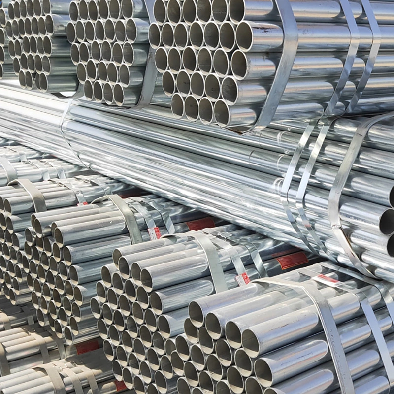 Building Material Hot Cold Rolled ASTM A53 Seamless Alloy Galvanized Hollow Section Square Rectangular Round Seamless Steel Pipe Tube