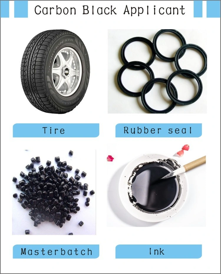 Carbon Black N220 N550 Used for Rubber Conveyor Belt