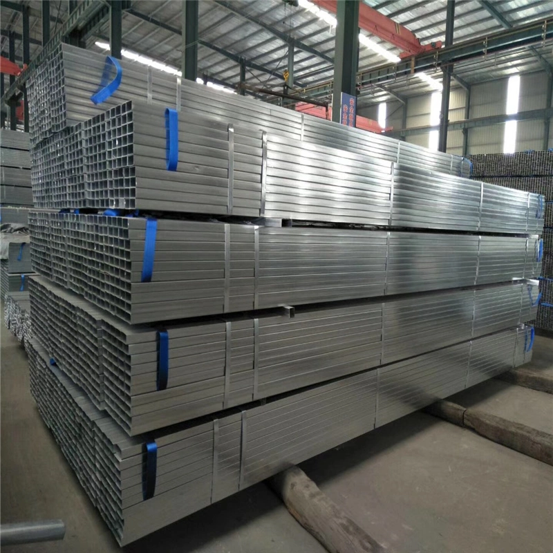 Hot Dipped Gi Round/Square Steel Tubing SGCC, Sgch, G550, Dx51d, Dx52D, Dx53D Pre Galvanized Steel/Aluminum/Carbon/Alloy Tube