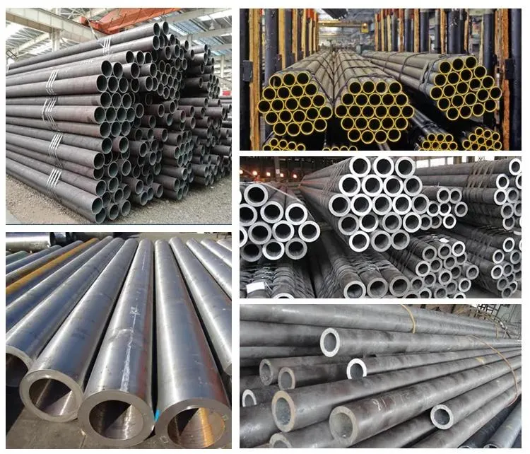 A106. B Seamless Steel Pipe Large and Small Diameter Seamless Pipe for Fluid Transportation in Stock