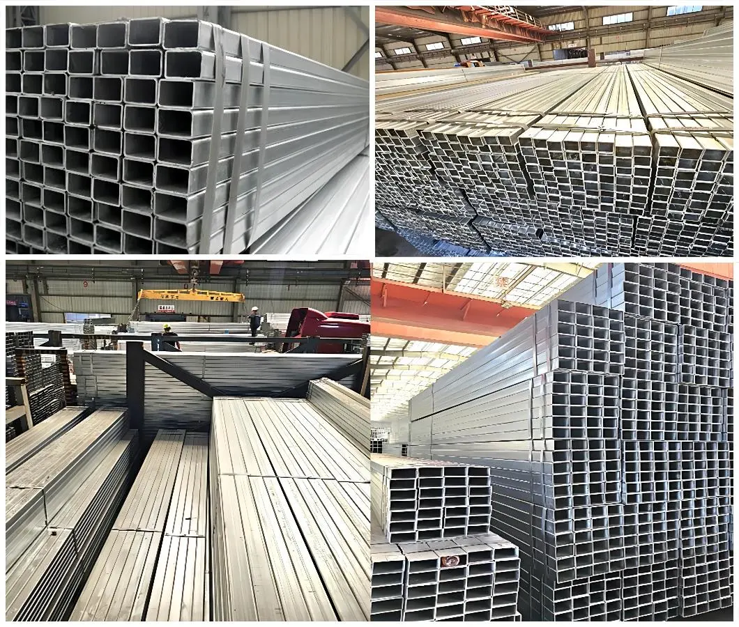 Low Alloy High Strength Structure Steel Square Tube Q235B Q345b Galvanized Square Hollow Steel Pipe