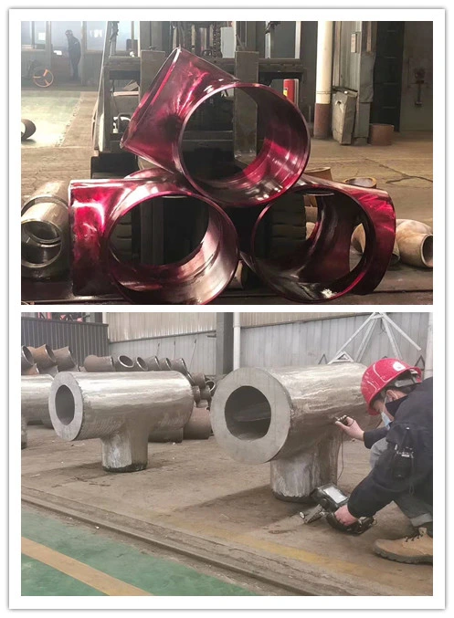 Alloy Steel Seamless DN400 Sch60 Sch80 Xs DN500 20&quot; Sch40 Pipe Tee