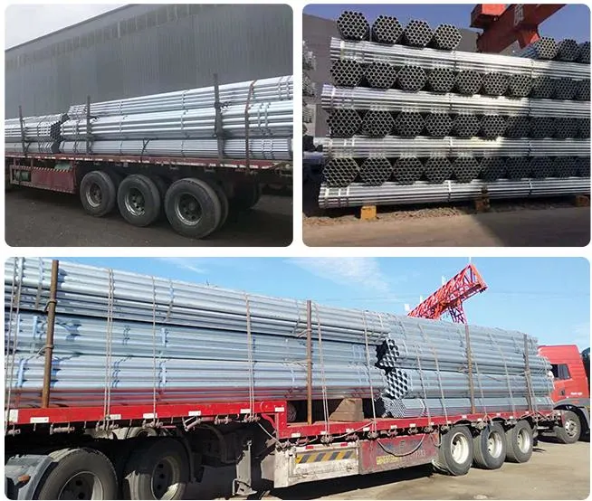 Hot Dipped Gi Round/Square Steel Tubing SGCC, Sgch, G550, Dx51d, Dx52D, Dx53D Pre Galvanized Steel/Aluminum/Carbon/Alloy Tube