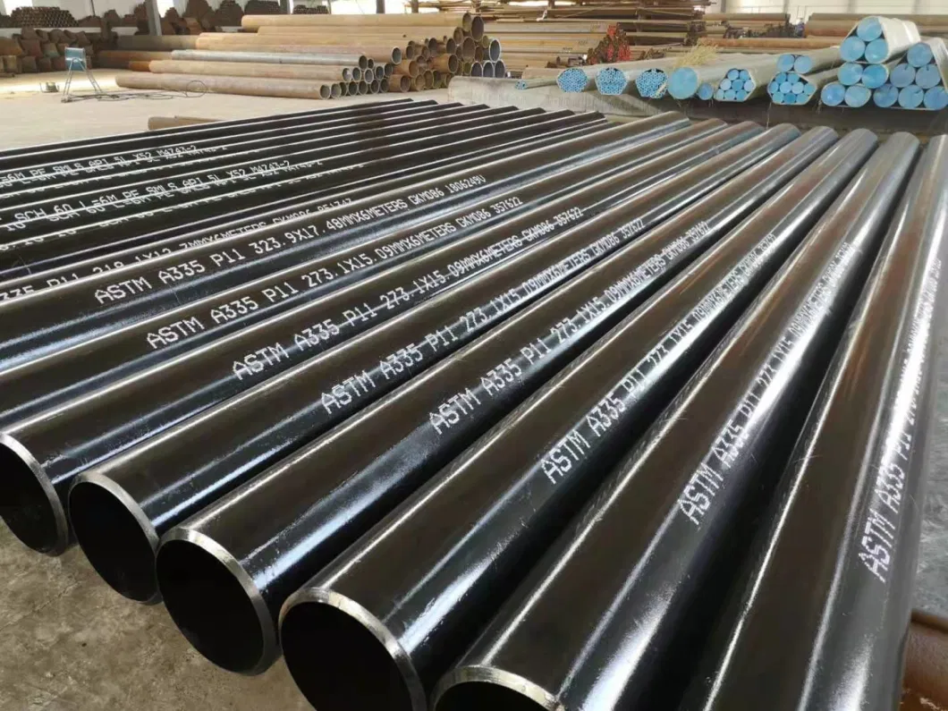 Seamless DIN17175 15mo3 Alloy Steel Pipe