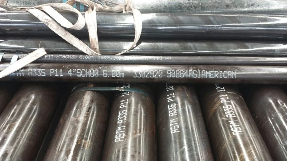 ASTM A335 P5 Seamless Alloy Steel Pipe for Boiler