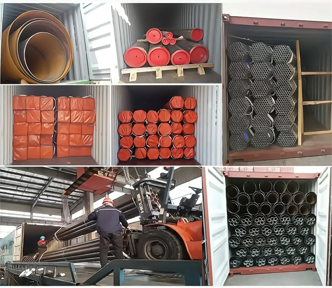 China Factory X42 X46 X52 X56 X60, X65 X70 X80 API 5L SSAW Steel Pipe Large Diameter SSAW Pipe Spiral Carbon Steel Pipe ERW Pipe