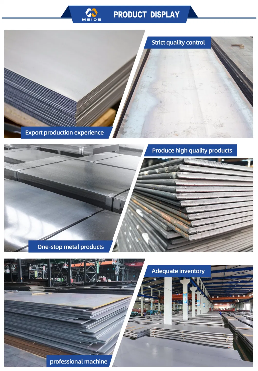 Cold Rolled Carbon Steel Sheet Price St52-3 St50-2 DIN17100 DIN St52 St37 15CrMo 30CrMo 42CrMo Hot Rolled Alloy Steel Plate