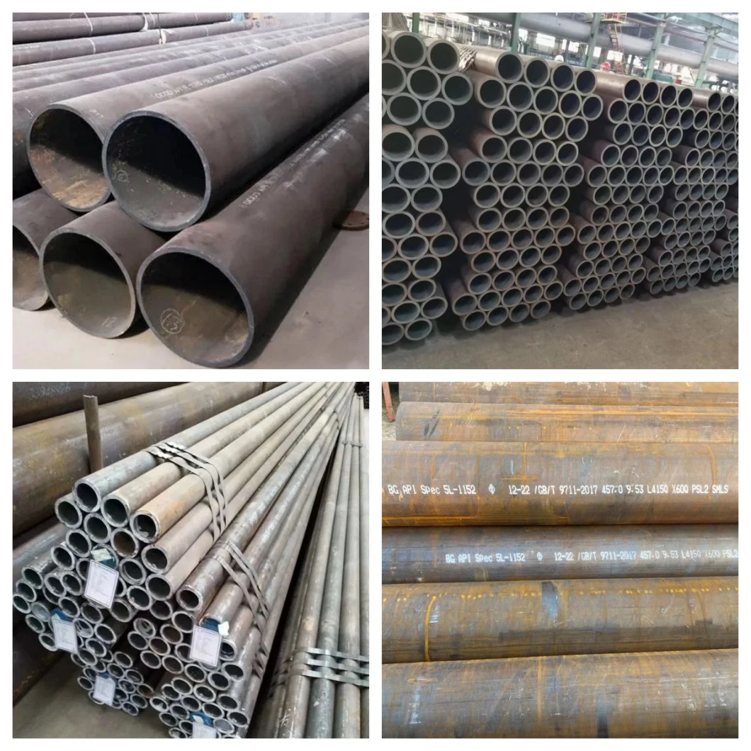 Large Diameter Seamless Steel Oil Pipe Production Line Seamless Steel Pipe Alloy Seamless Carbon Steel Pipe Sizes and Price List