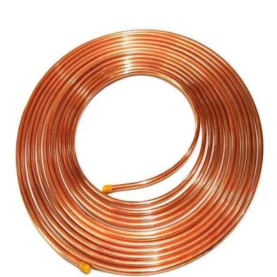 ASTM B280 ASTM B111 T2 H65 H62 Cobre de alta precisión Tubo