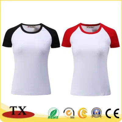  Deportes Unisex MANGA CORTA Camiseta Color pegado