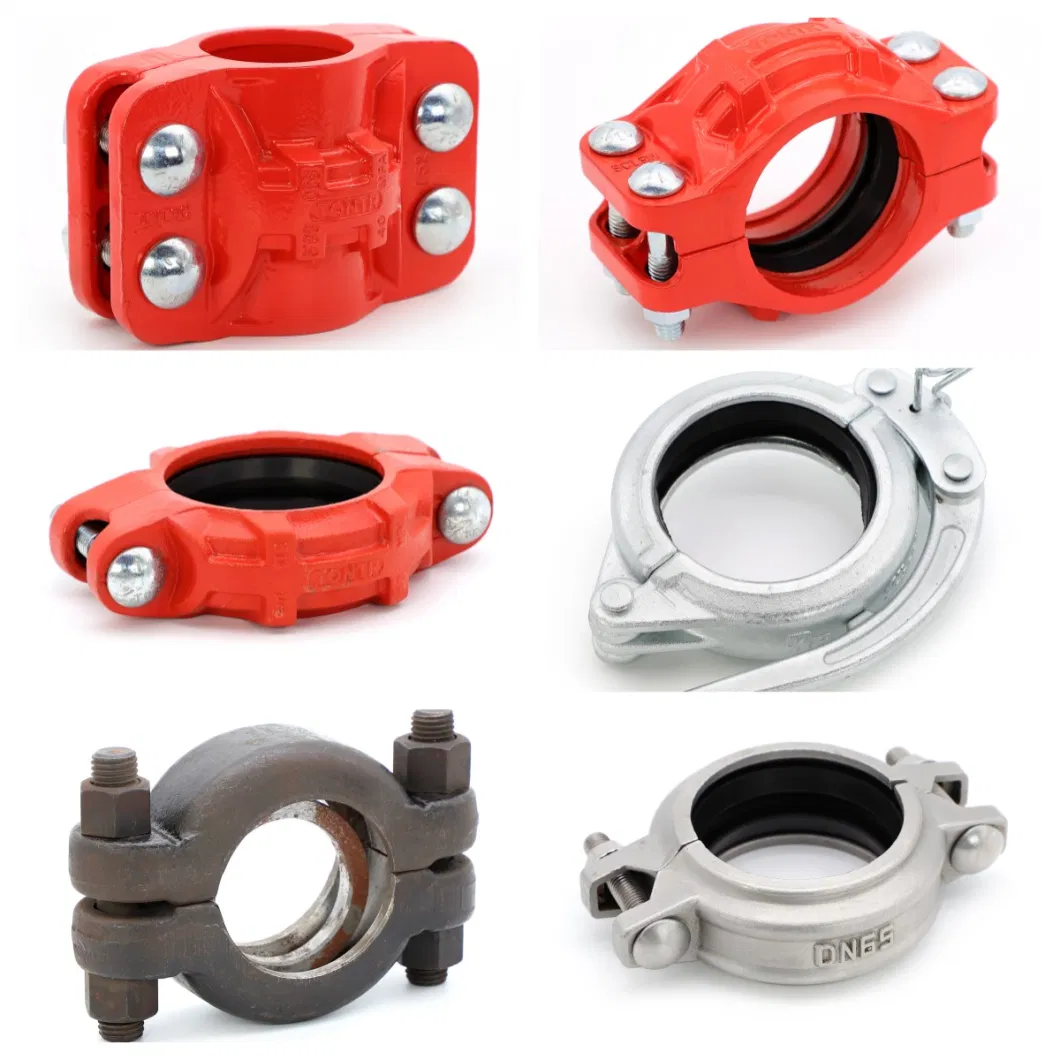 Ductile Iron High Pressure Grooved Steel Pipe Connector/Coupling