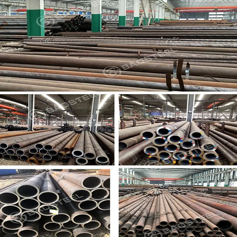 Hot Sale 28mm S235 S355 St52 Seamless Carbon Steel Tube Hot Rolled Hollow Section Galvanized Carbon Steel Round Tube