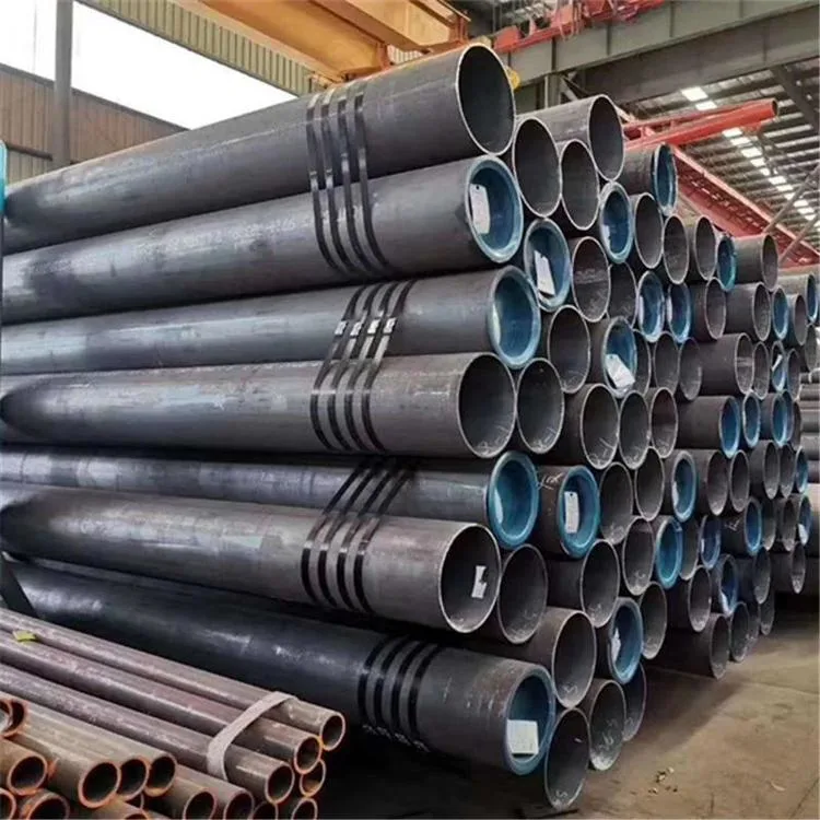 ASTM GB JIS A36 A53 A192 Q235 Q235B 1045 4130 Sch40 10mm 60mm Carbon Steel Construction Pipe for Oil and Gas Pipeline Construction