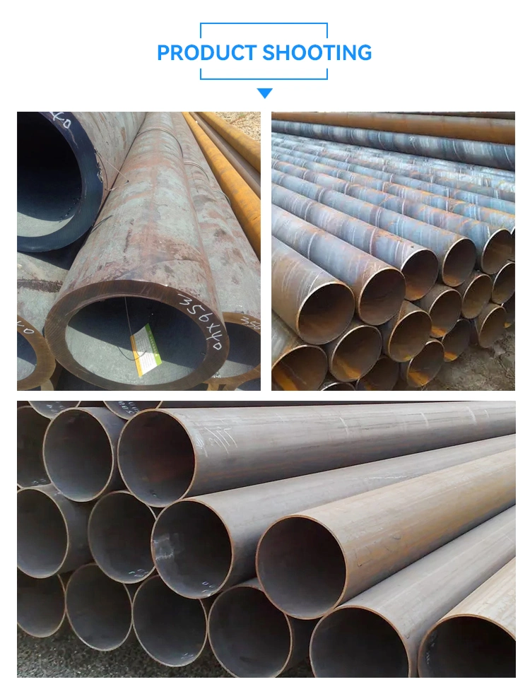 Q345 Hot Rolled Carbon Seamless Steel Pipe Factory Direct Sales 10# 20# 35# 45# 16mn 27simn 40cr