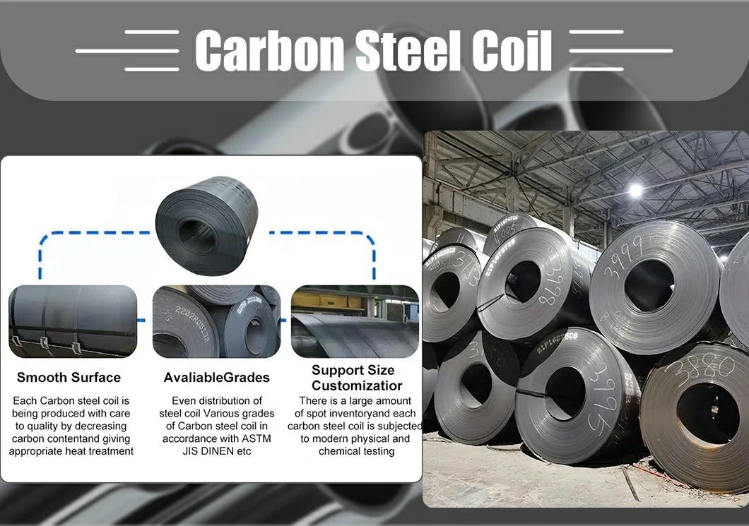 Low Carbon Steel Seamless Steel Pipe Steel Pipe/Tube Rolling Sch40 Alloy Carbon Steel Pipe A105 A106 Gr. B Seamless Carbon Steel