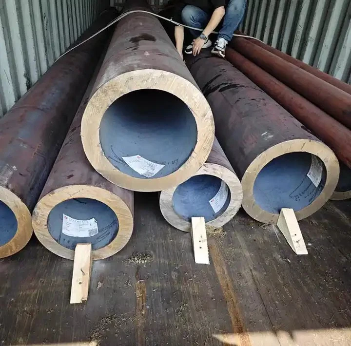 ASTM A106 Oil Pipe Line A283 T91 P91 4130 42CrMo 15CrMo Alloy Round API 5L A53 Seamless Steel Pipe