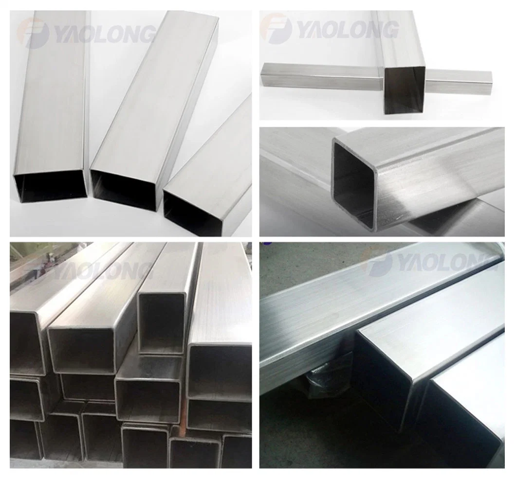 ASTM A554 304 304L 316 316L Stainless Steel Square Tube Pipe Supplier