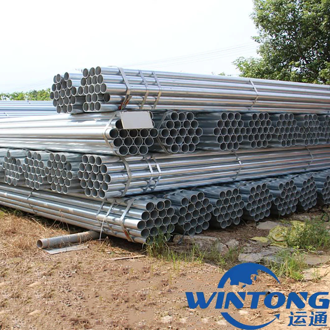 Galvanized Pipe for Greenhouse Construction Q195, Q235, Q345