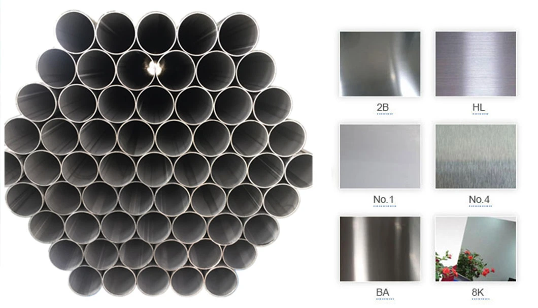 Factory Direct Sale 16mm-2000mm Diameter 304 316 Stainless Steel Pipe