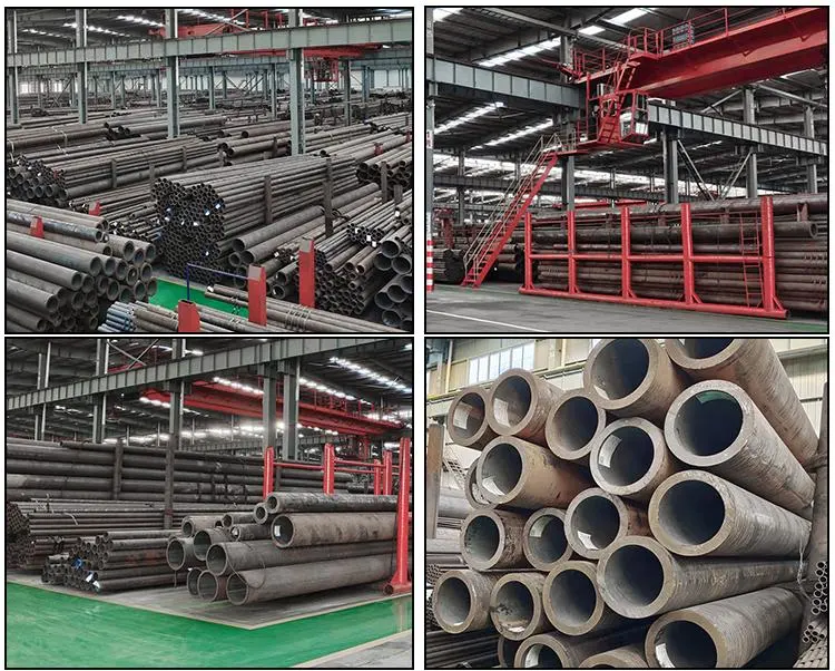 ASTM A106 / API 5L Sch 40 Black Painted Steel Seamless Pipe