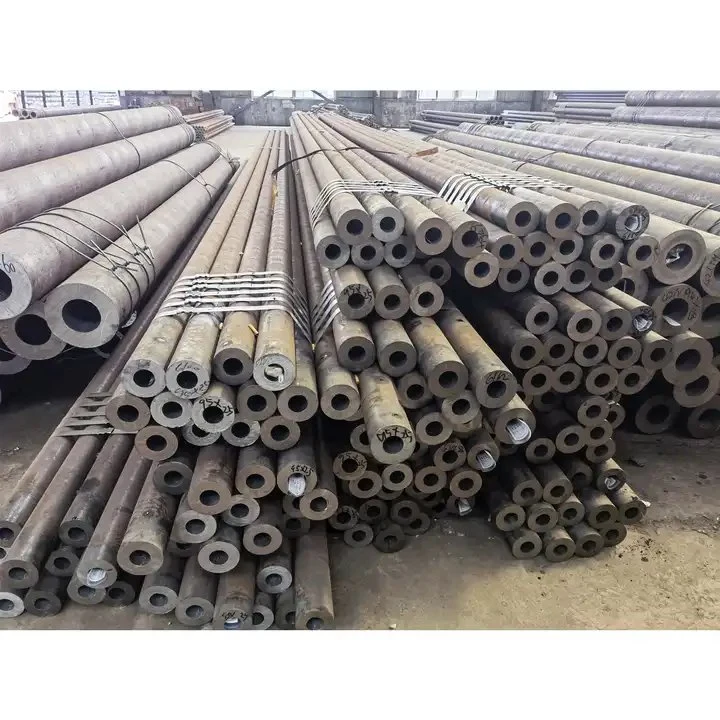 ASTM A106 Oil Pipe Line A283 T91 P91 4130 42CrMo 15CrMo Alloy Round API 5L A53 Seamless Steel Pipe