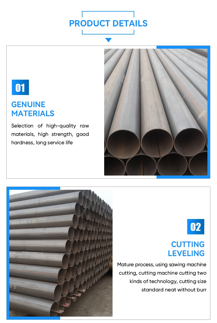 Q345 Hot Rolled Carbon Seamless Steel Pipe Factory Direct Sales 10# 20# 35# 45# 16mn 27simn 40cr