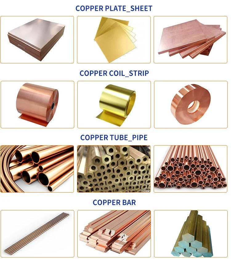 Refrigeration Copper Tube Coil Copper Pipe 3/8 1/4 Air Condition and Refrigerator Copper Tube