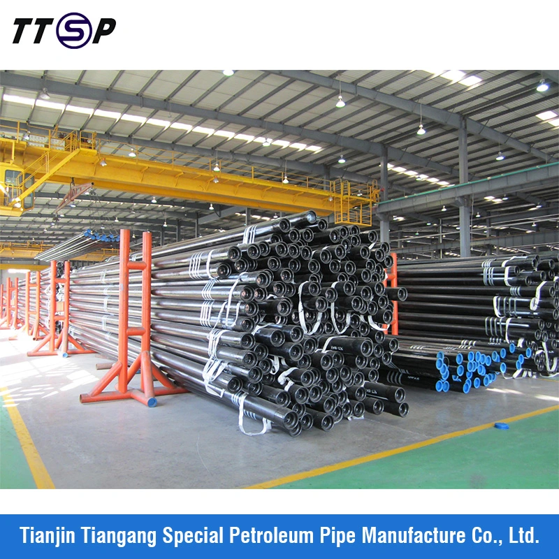 Oil Casing&Tubing Pipe with API-5CT Thread and Coupled J/K55, N80, L80/P110/T95/Q125.