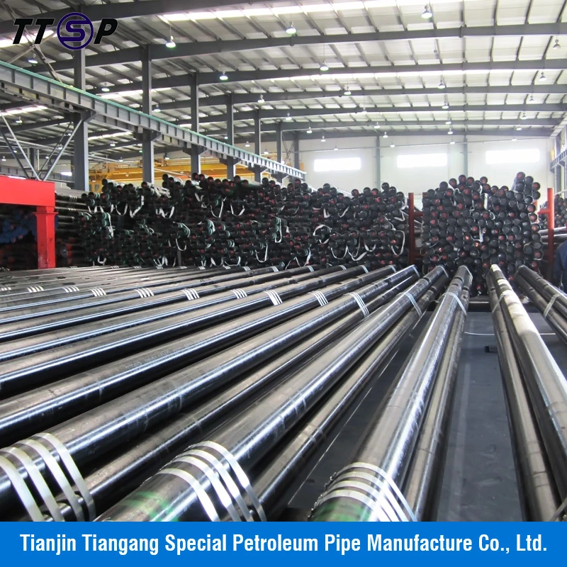 Oil Casing&Tubing Pipe with API-5CT Thread and Coupled J/K55, N80, L80/P110/T95/Q125.