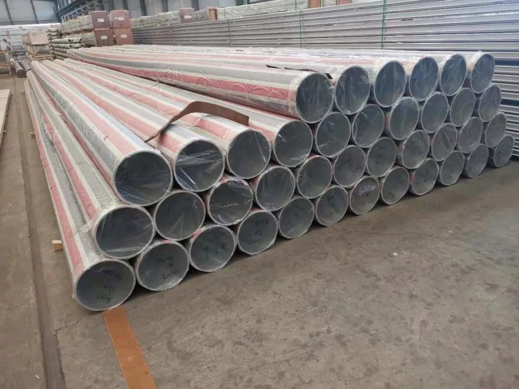 Od 392 mm X 6mm Aluminum Extruded Pipe for Electric Power Industry