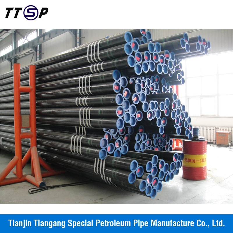 Oil Casing&Tubing Pipe with API-5CT Thread and Coupled J/K55, N80, L80/P110/T95/Q125.