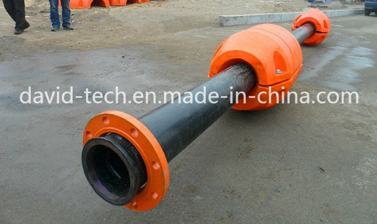 HDPE PE 100 High Density Polyethylene Floating Water Mud Slurry Sand Gas Oil Dredging Dredge Dredger Mining Supply Plastic Pipe