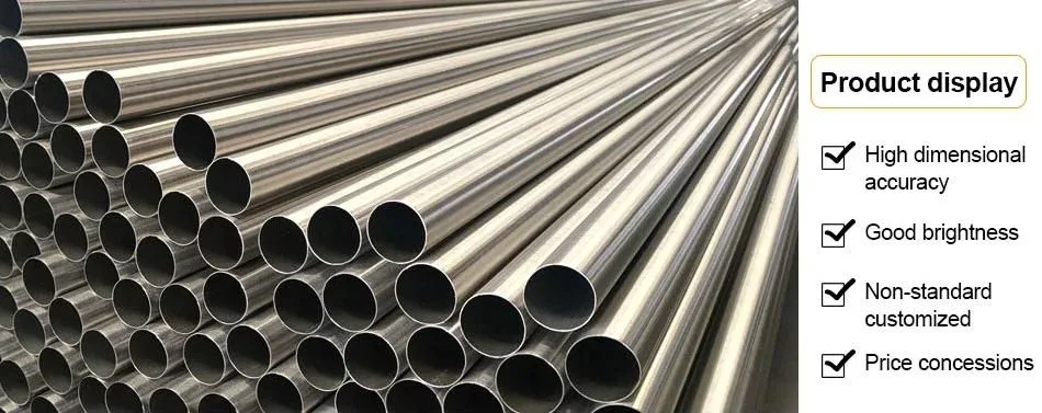 China Factory High Strength Hot Sale Ss Tube 201 304 304L Stainless Steel Welded/Aluminum/Carbon/Galvanized/Alloy Pipe