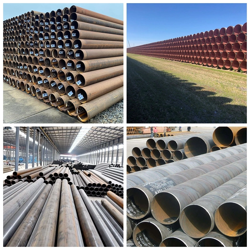 Q345 Q355 Jastm A179 A192 LSAW Large Diameter Pipe, Welded Spiral Steel Pipe, Helical Steel Tube