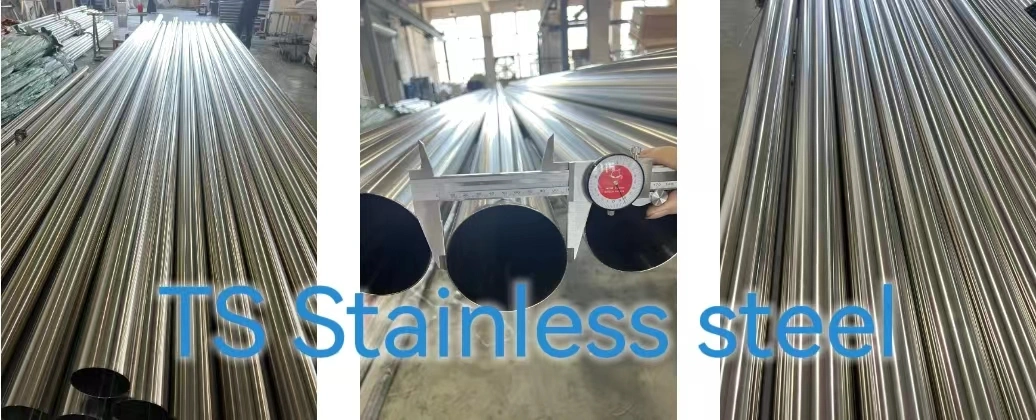 China Factory High Strength Hot Sale Ss Tube 201 304 304L Stainless Steel Welded/Aluminum/Carbon/Galvanized/Alloy Pipe