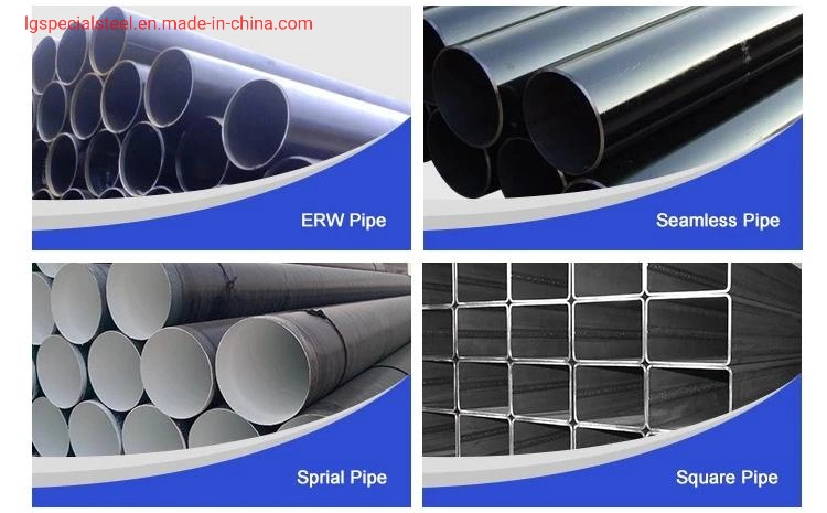 Hot Rolled Low Alloy Q355b Carbon Steel Seamless Tube/Pipe, GB/T8163, Carbon Steel Fluid Conveying Tube