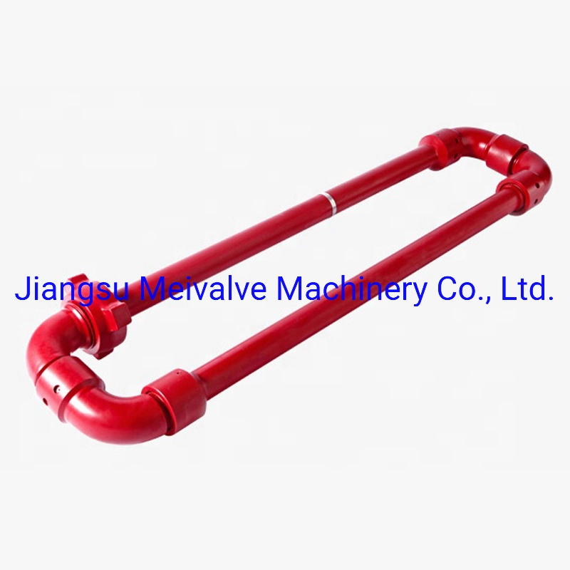 Pipe Fittings Chiksan Long Sweep Circulating Swivel Joint/Hose Loop