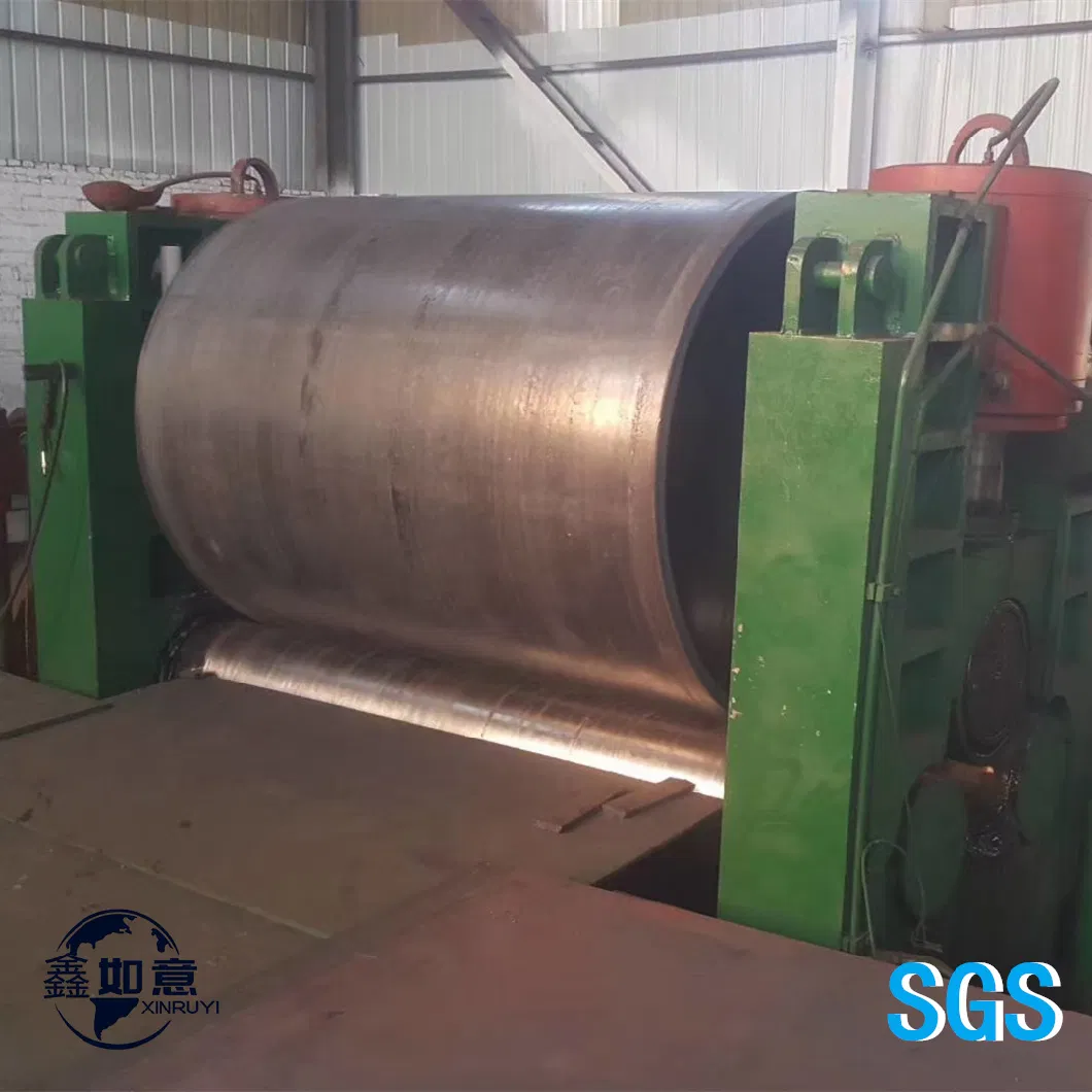 Sch 40 Heavy Caliber Thick Wall Welded Stainless Steel Pipe Hot / Cold Rolling Extremely Big Size Welding Steel Pipe