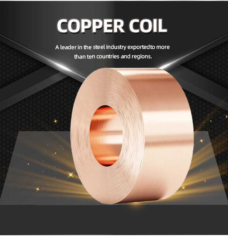 Refrigeration Copper Tube Coil Copper Pipe 3/8 1/4 Air Condition and Refrigerator Copper Tube