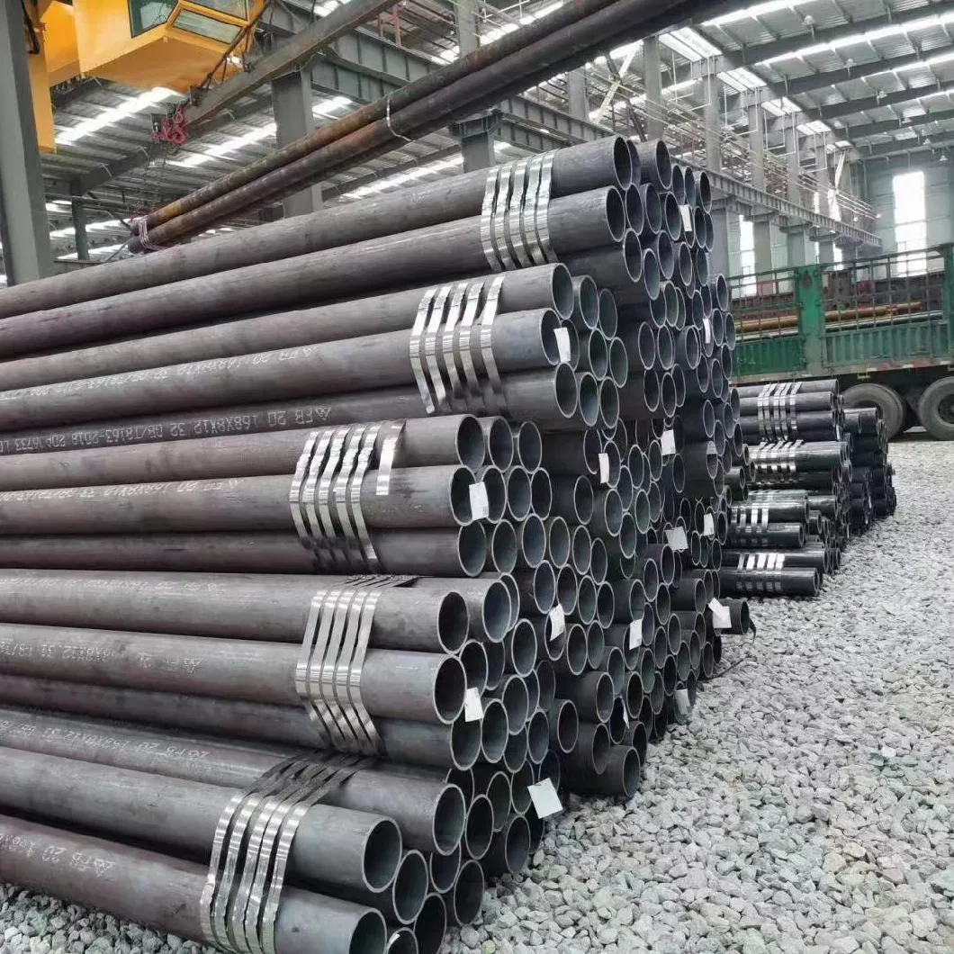 Best Quality 16mn 12cr1MOV 20# 40cr Hot Rolled Seamless Round Pipe Alloy Steel Tube for Sale