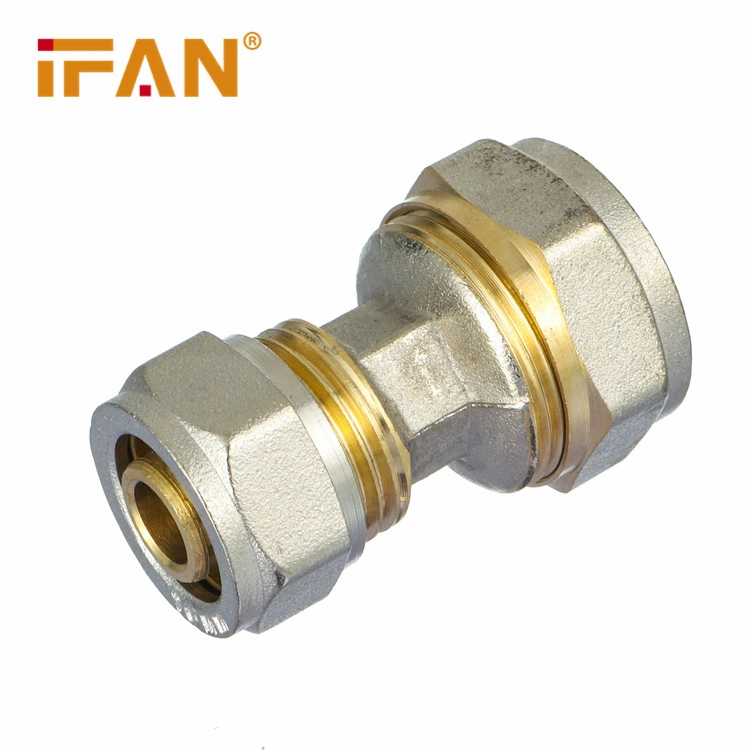 16-32mm Double Color Customized Brass Pex Fitting for Heated Floor Pex Composite Pipe