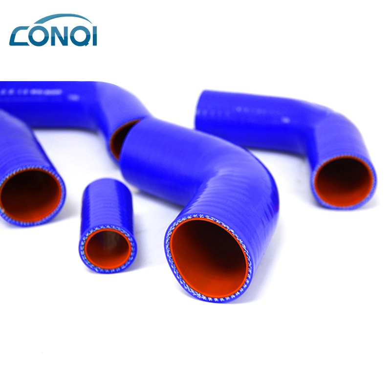 Auto Car Parts High Temperature Industrial Rubber Flexible Air Intake Coolant Water Air Silicon Hose Elbow Braided Radiator Intercooler Silicone Hose Pipe Tube