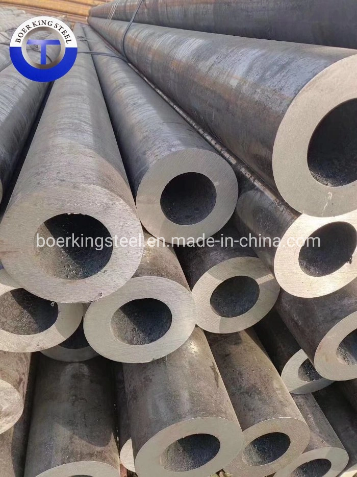 Building Materials High Pressure Boiler Petrochemical Cold Drawn Oil Well Pipe API J55 N80 15CrMo 12cr1MOV Random Length Alloy Seamless Steel Tube